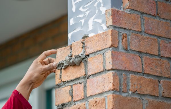 Brick Pillar Repair in Merrillville