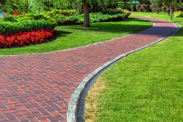Brick Walkway Installation in Merrillville