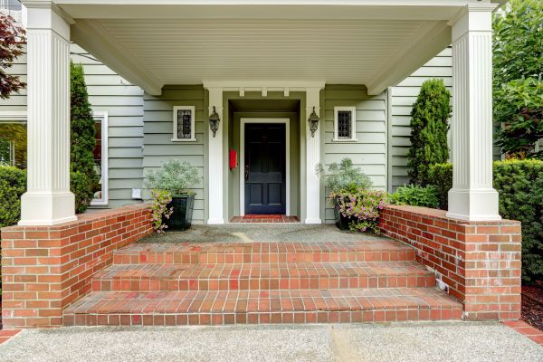 Front Porch Masonry Repair in Merrillville