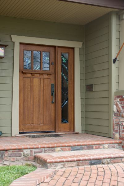 Front Porch Brick Repair in Merrillville