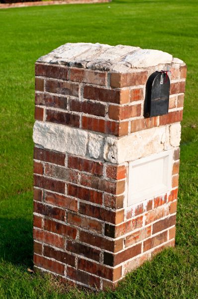 Brick Mailbox Installation in Merrillville