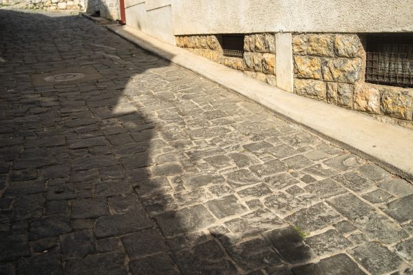 Stone Sidewalk Repair in Merrillville