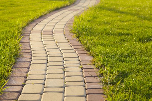 Sidewalk Brick Repair in Merrillville