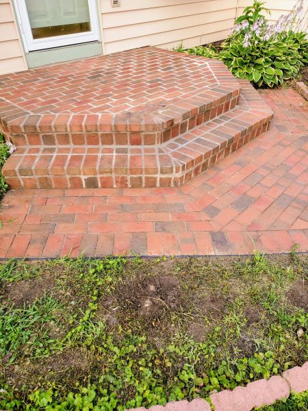 Brick Stoop Repair in Merrillville